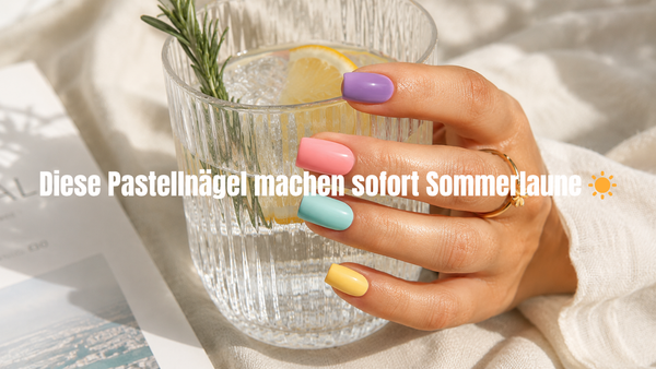 Sommer-Nageldesign in Pastell: Diese 5 Must-have-Looks tragen jetzt alle!