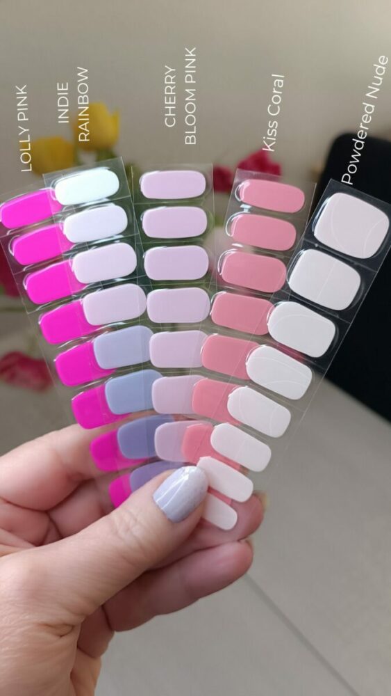 Farbenfrohe Farbpalette