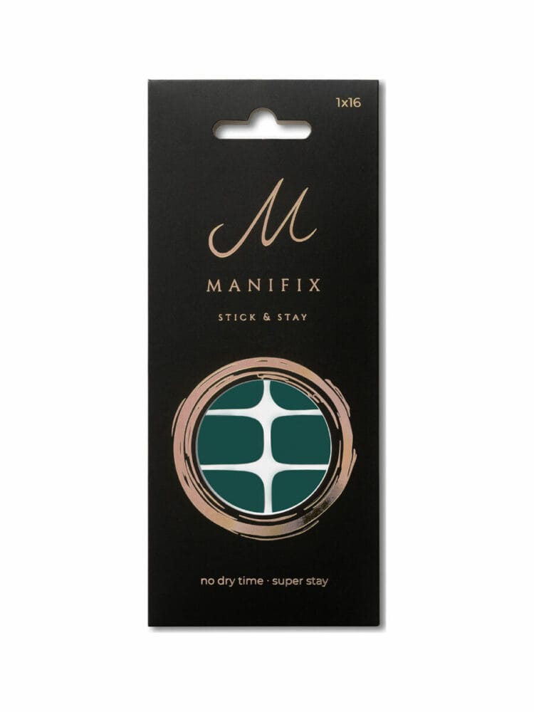 Bonded Green Nagelfolie