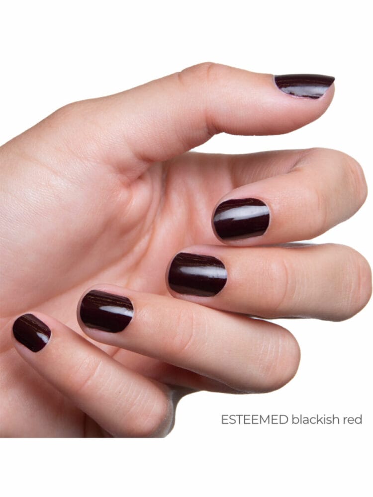 Esteemed Red Nagelfolie
