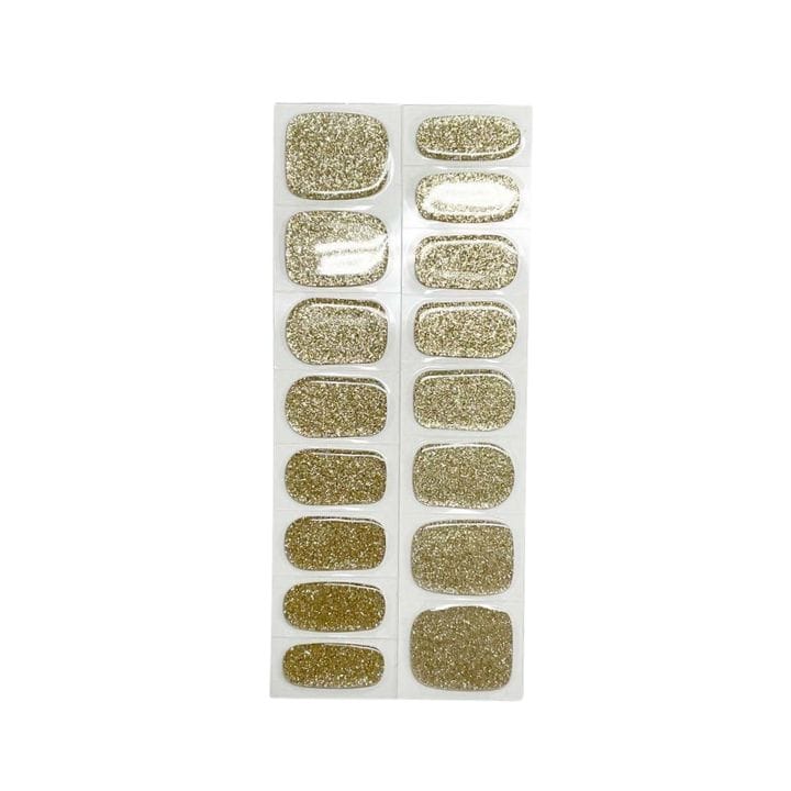 Glamour Gold Glitter UV-Nagelfolie