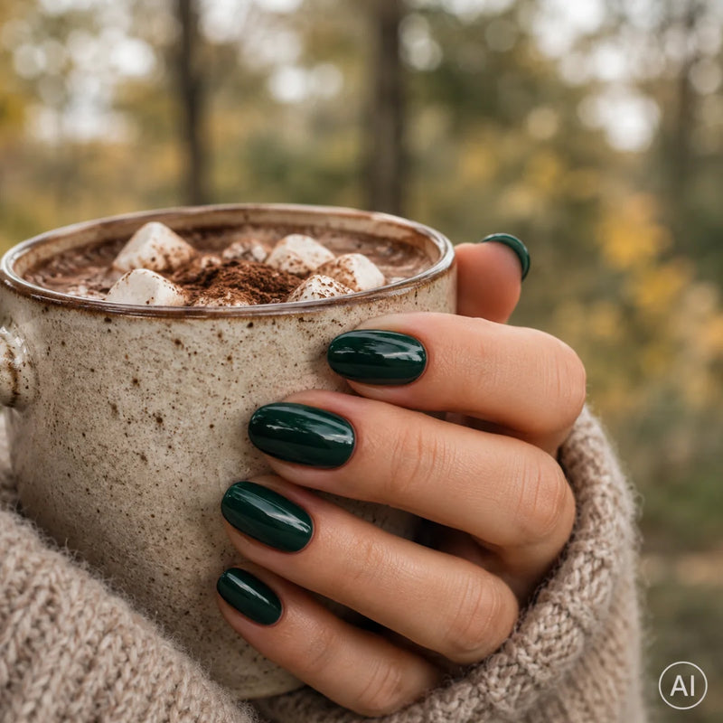 Traumhafte Herbst-Nägel mit Glitzer: Enthülle jetzt die 7 schönsten Trends für deinen Glamour-Look!