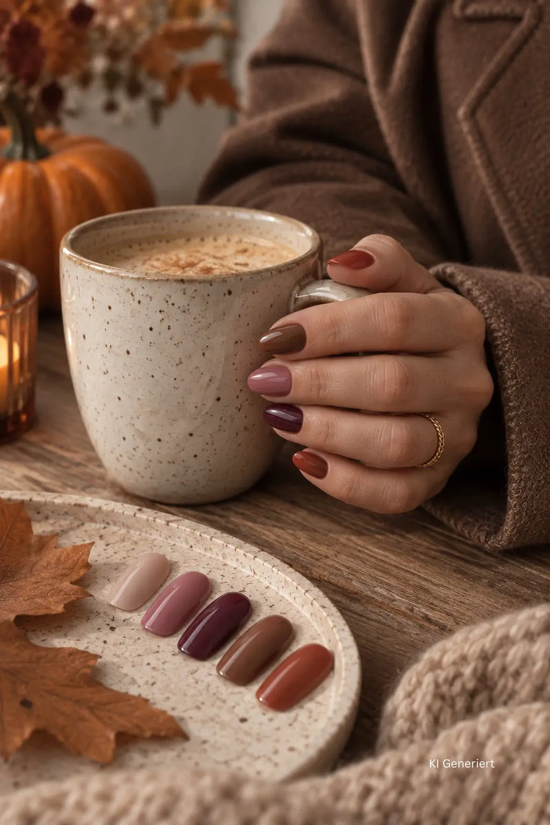 Herbst Nageldesign: Die schönsten Farben entdecken & deine Nägel verwandeln!
