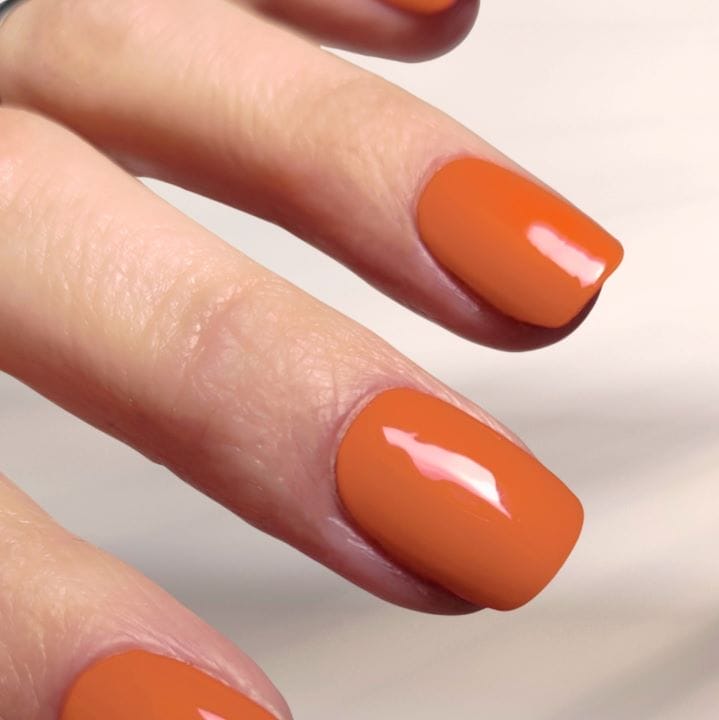 Rebel Orange UV-Nagelfolie