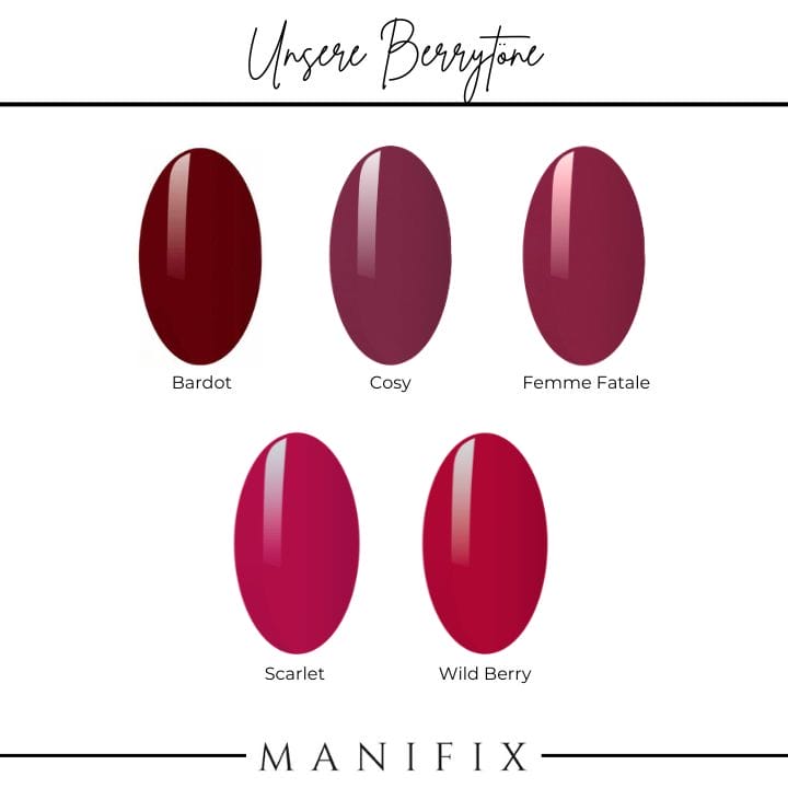 Scarlet Pink UV-Nagelfolie