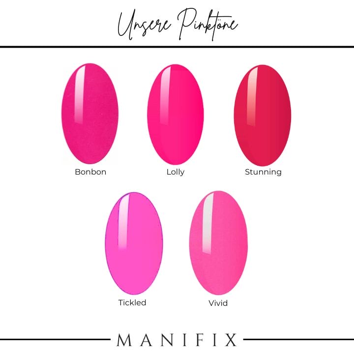 Stunning Pink UV-Nagelfolie