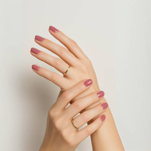 With You Altrosa UV-Nagelfolie