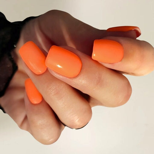 Amused Neon Orange UV-Nagelfolie