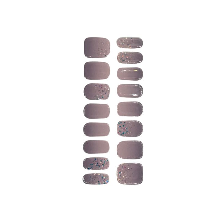 Be Bubble Babyboomer Glitzer UV-Nagelfolie
