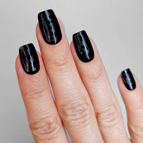 Black UV-Nagelfolie