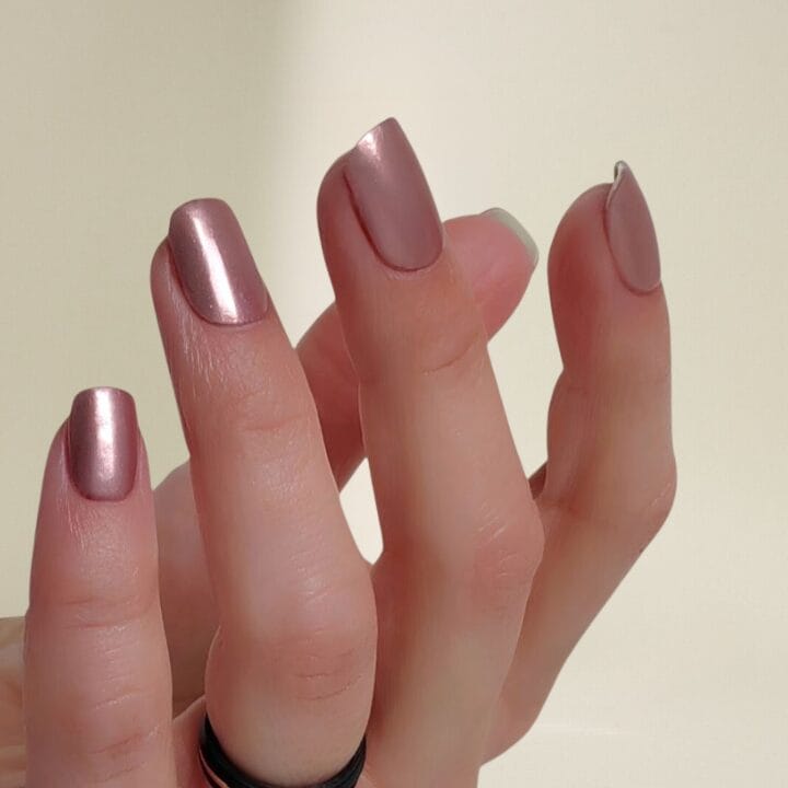 Candy Sweet Pink Metallic UV-Nagelfolie
