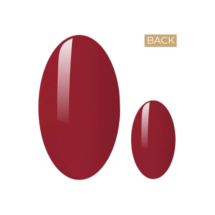 Clubby Red Nagelfolie