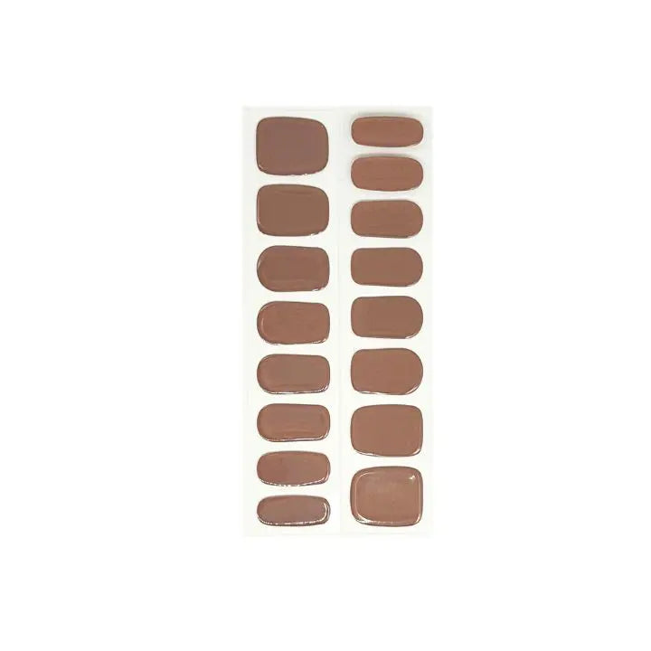 Coco Brown UV-Nagelfolie