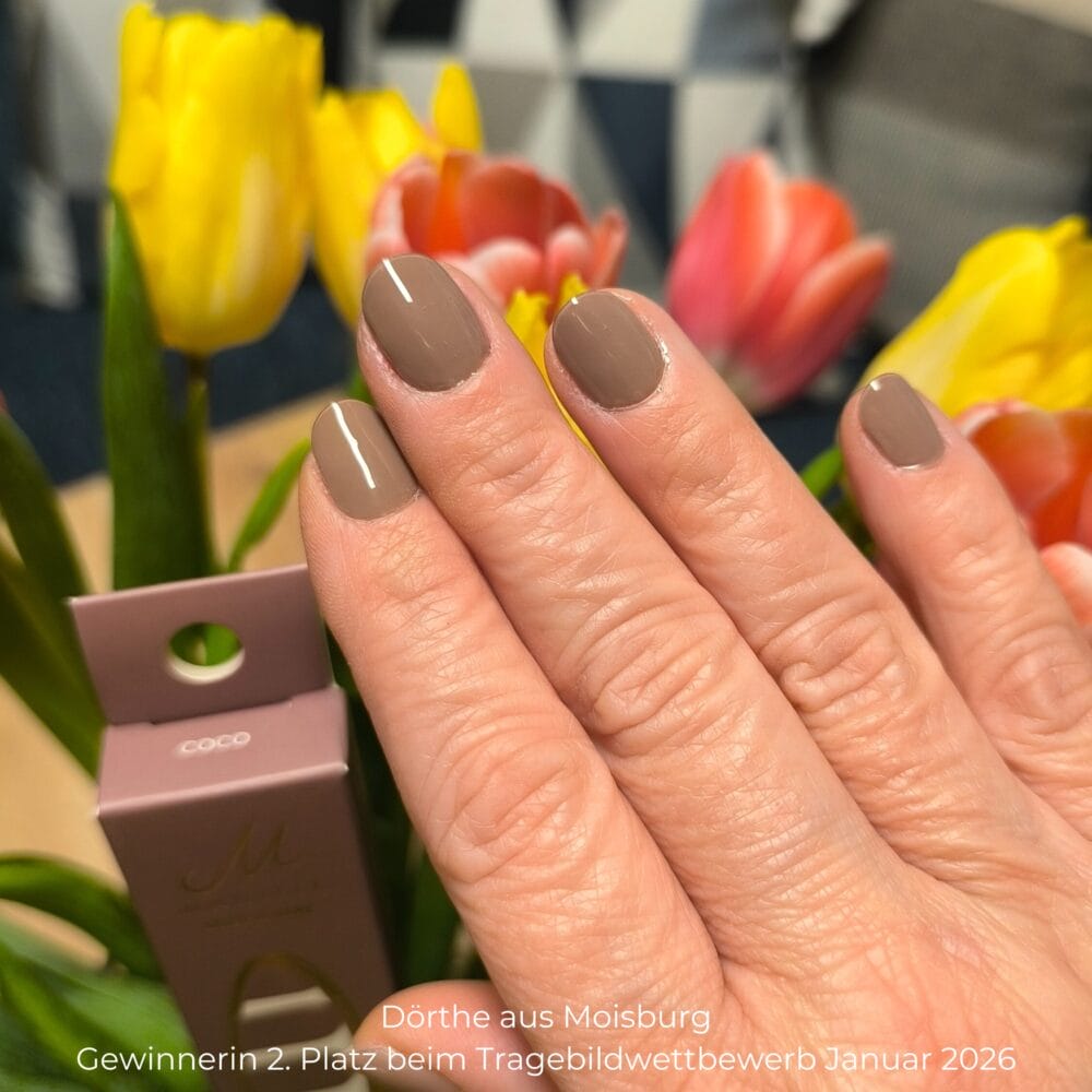 Coco Brown UV-Nagelfolie