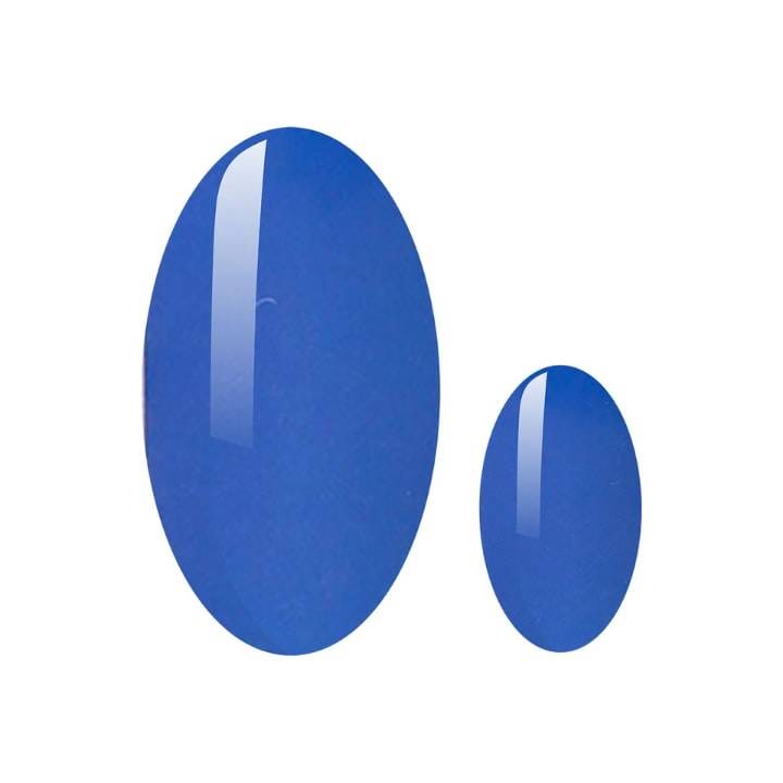 Confident Blue Nagelfolie