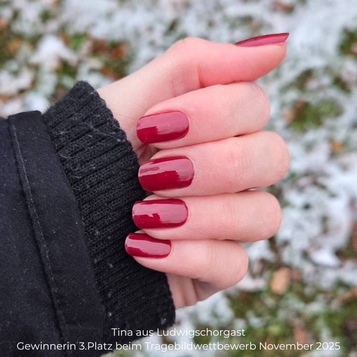 Diva Red UV-Nagelfolie