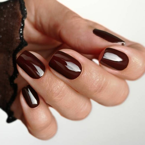 Dolce red UV-Nagelfolie