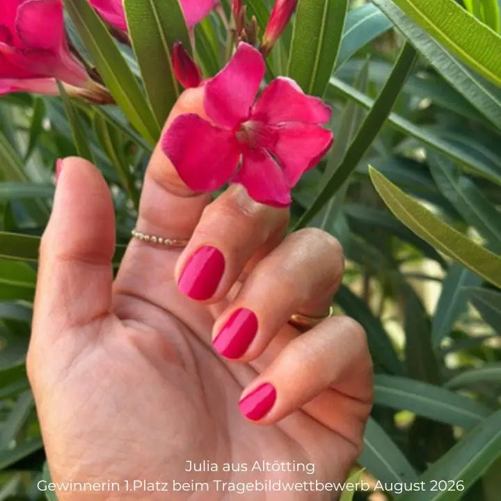 Éclat Rouge Pink UV-Nagelfolie
