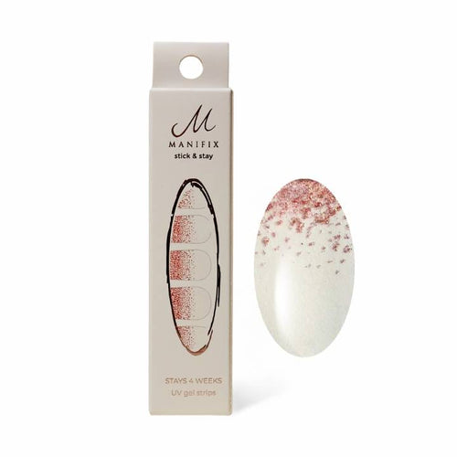 Entirely Glitter Transparent UV-Nagelfolie