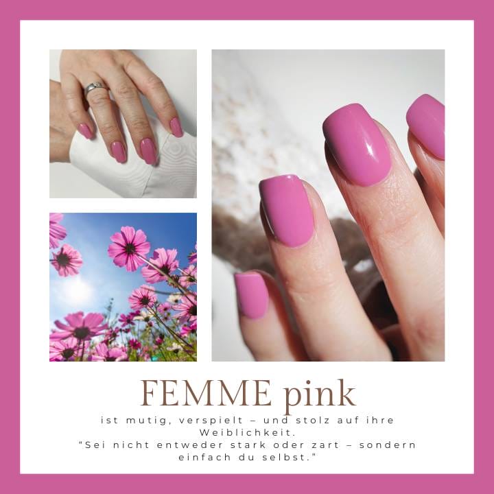 Femme Pink UV-Nagelfolie