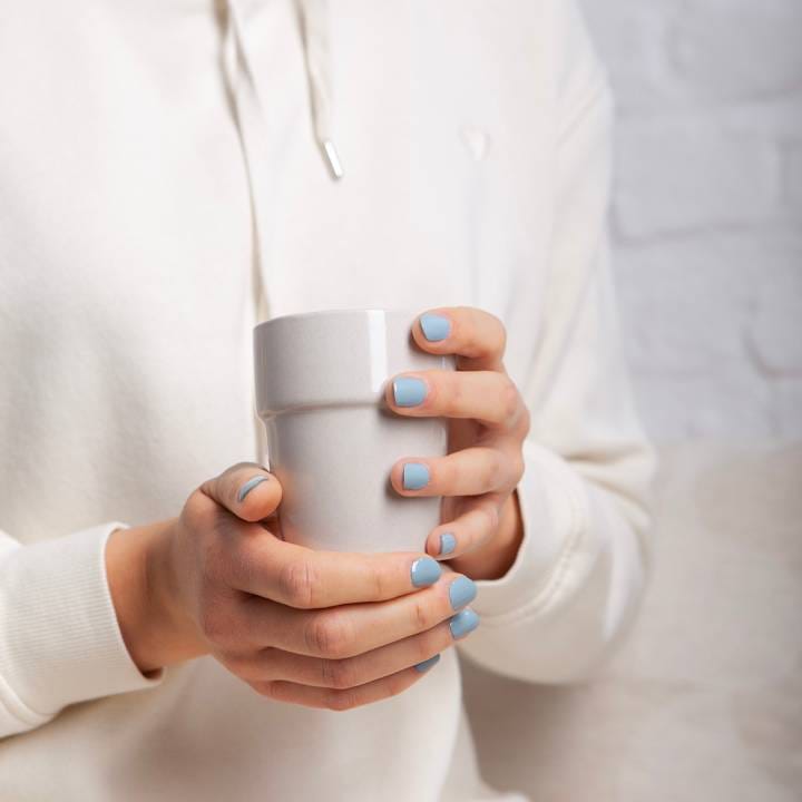 Calm Blue Nagelfolie
