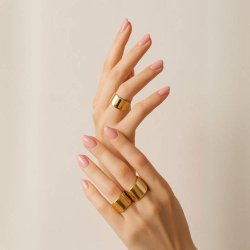 Dahlia Rose UV-Nagelfolie