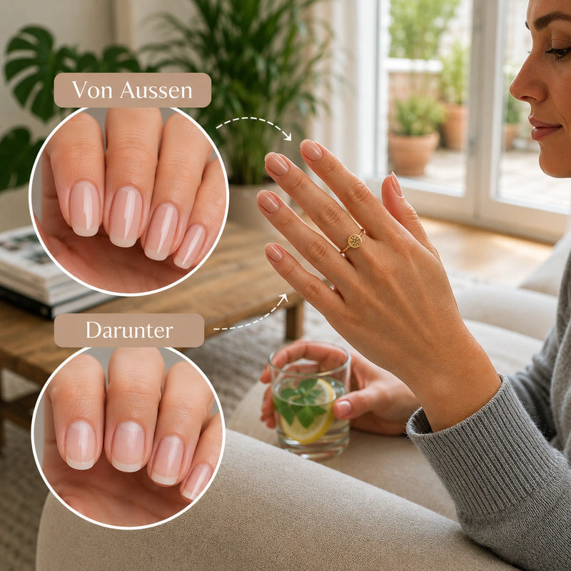 Naturnagelverstärkung: Endlich lange Nägel (Ohne Fräsen)