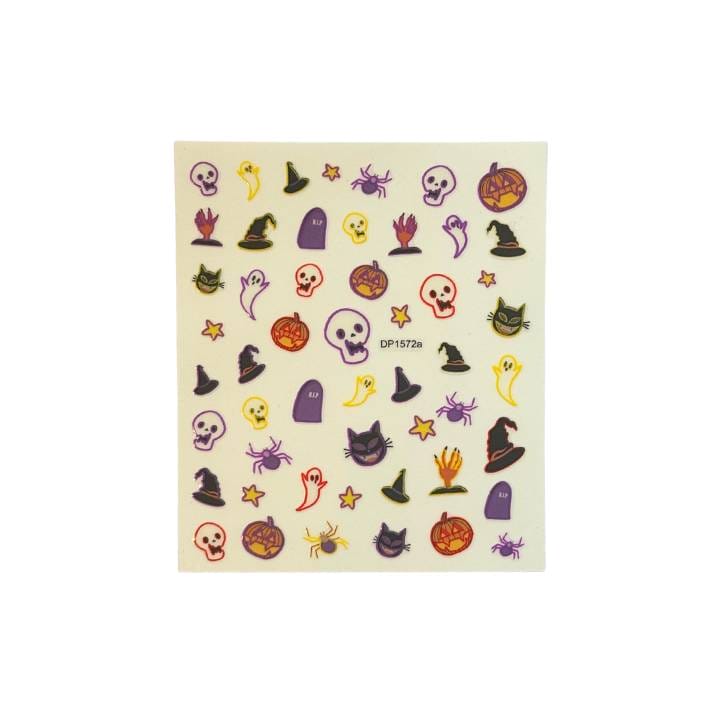 Ghost Halloween Nail Art Stickers