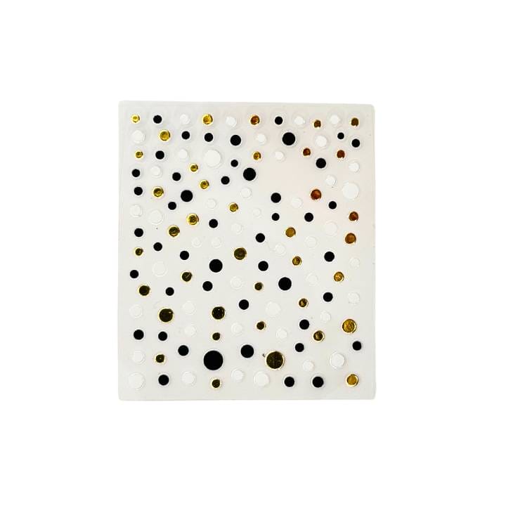 Glam Dots Nail Art Stickers