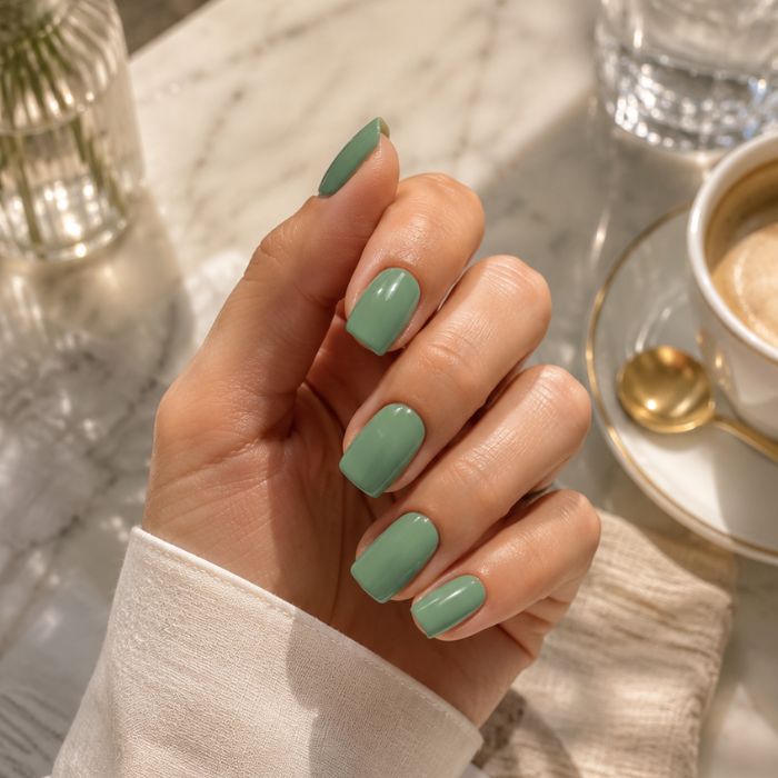 22 Elegante Grüne Nägel Ideen 2026 für luxuriöse und moderne Nail-Looks
