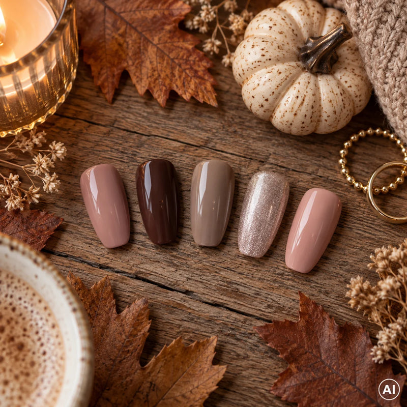 Atemberaubende schlichte Nägel für den Herbst - Endlich stilvoll durch die Saison – Jetzt Traumnägel entdecken!