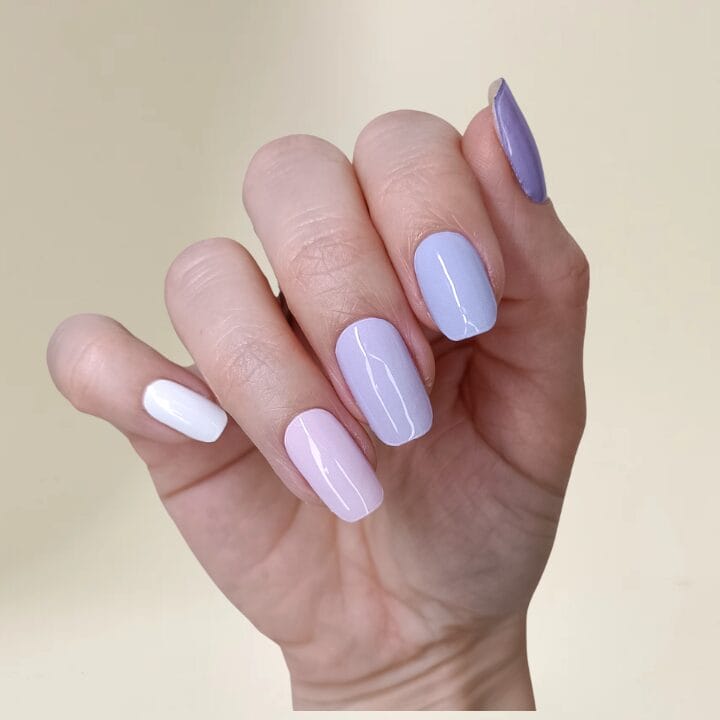 Indie Rainbow UV-Nagelfolie