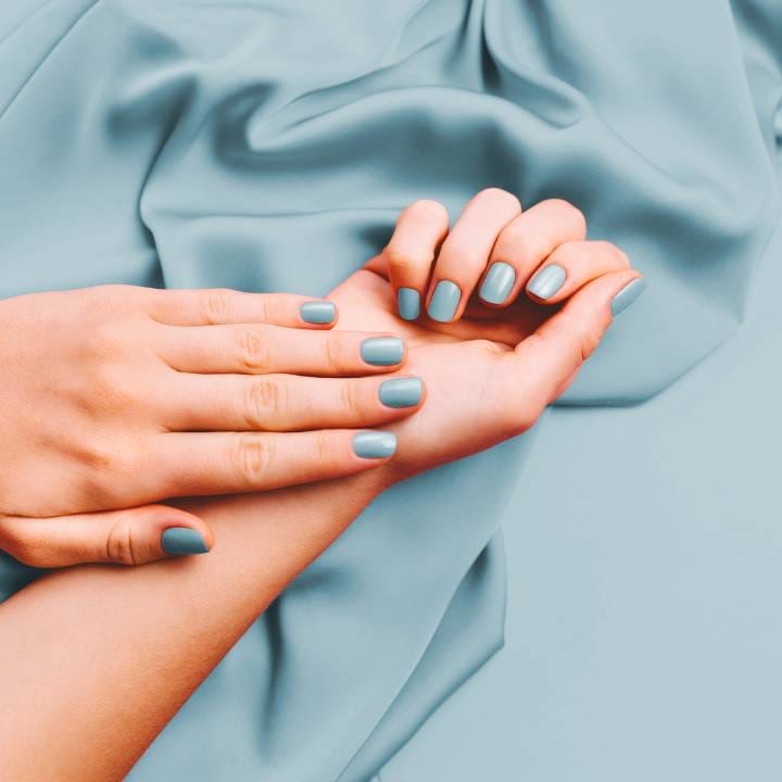 Inspired Blue Nagelfolie