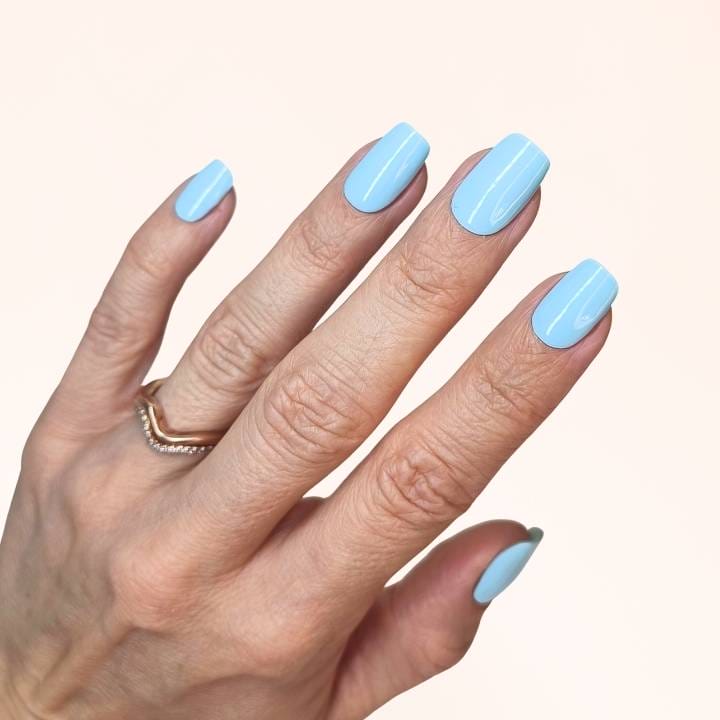 Lagoon blue UV-Nagelfolie
