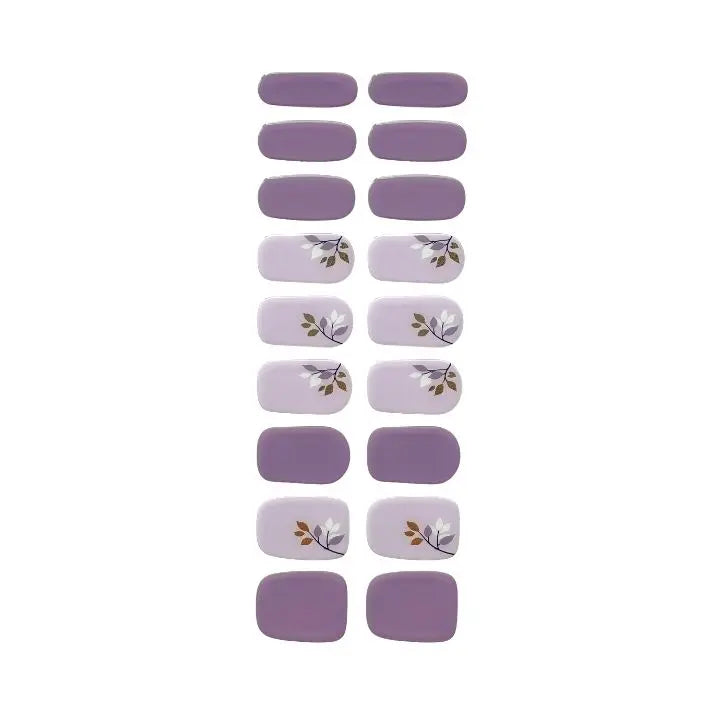 Lilac Blossom Nageldesign UV-Nagelfolie