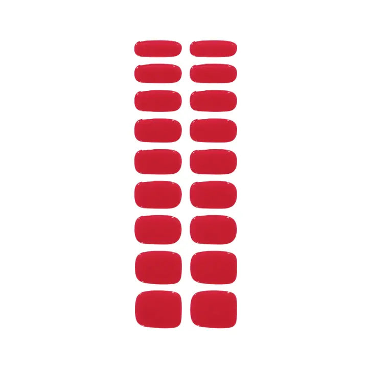 Lipstick Red UV Nail Wraps