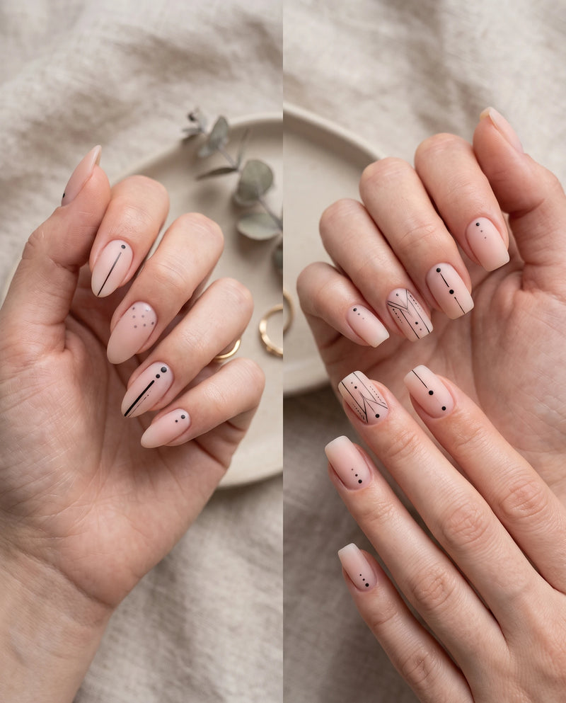 Mandelform und Soft Square passen ideal zum minimalistischen Look