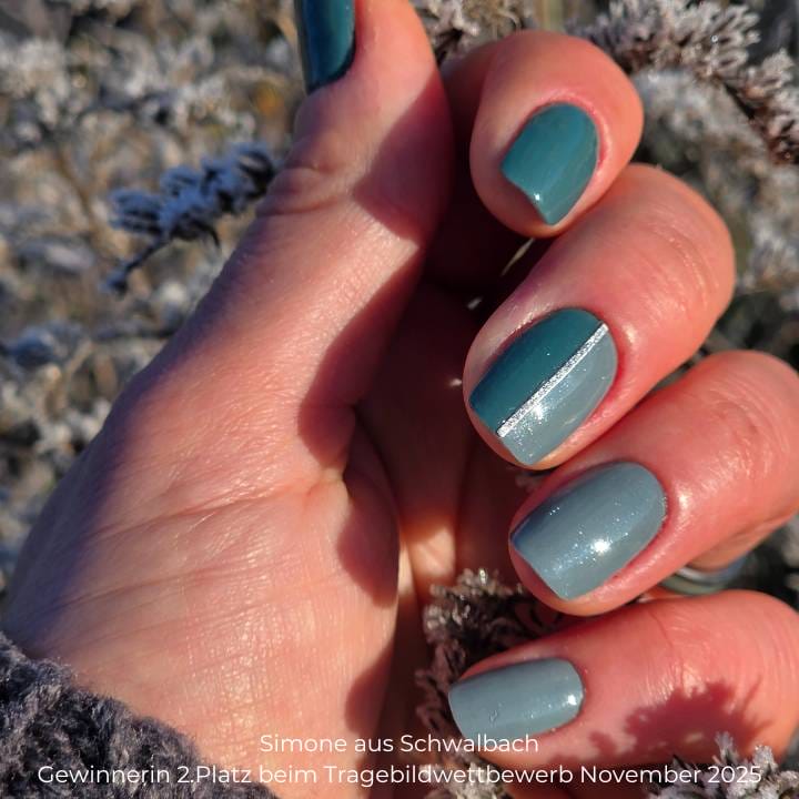 Midnight Green UV-Nagelfolie