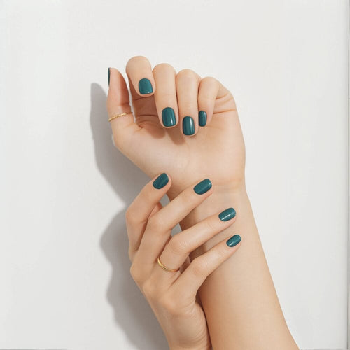 Midnight Green UV-Nagelfolie