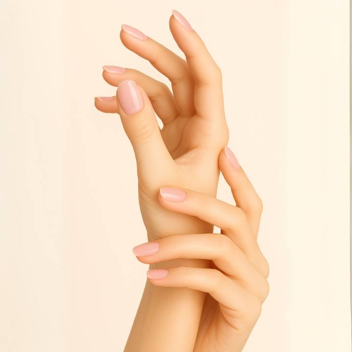 Milky Nails UV-Nagelfolie