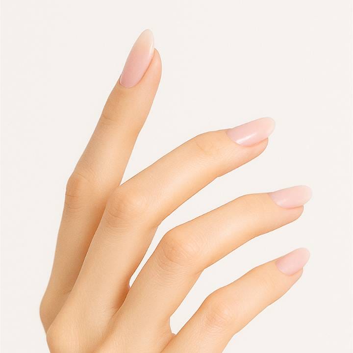 Ivory milky UV-Nagelfolie