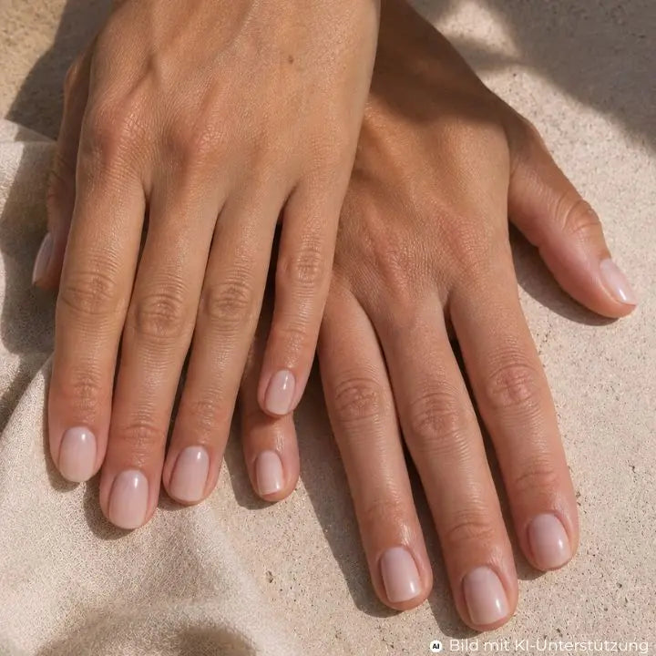 Ivory milky UV-Nagelfolie