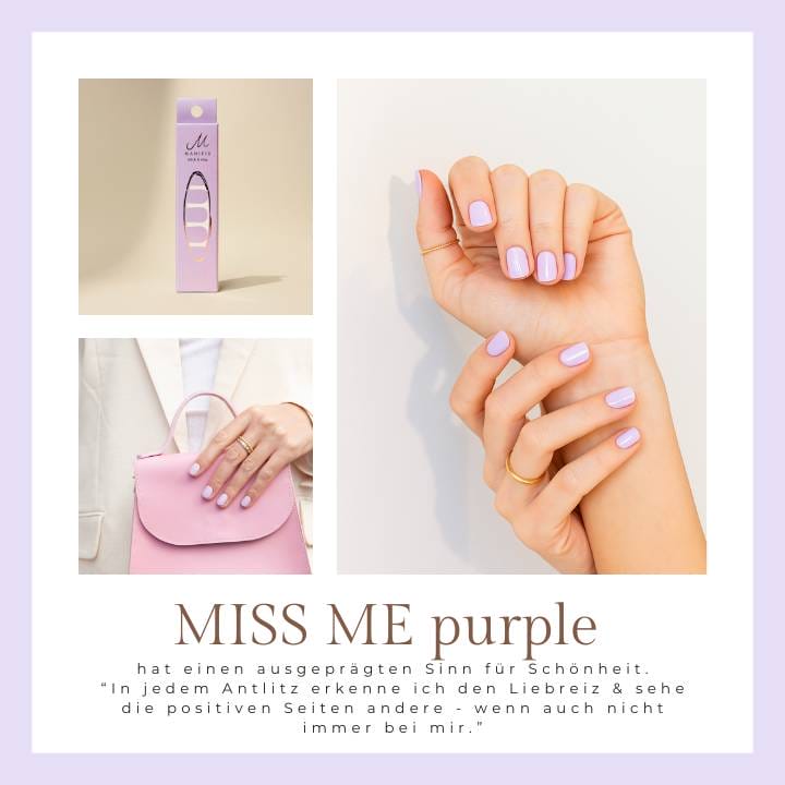 Miss Me Pastell UV-Nagelfolie