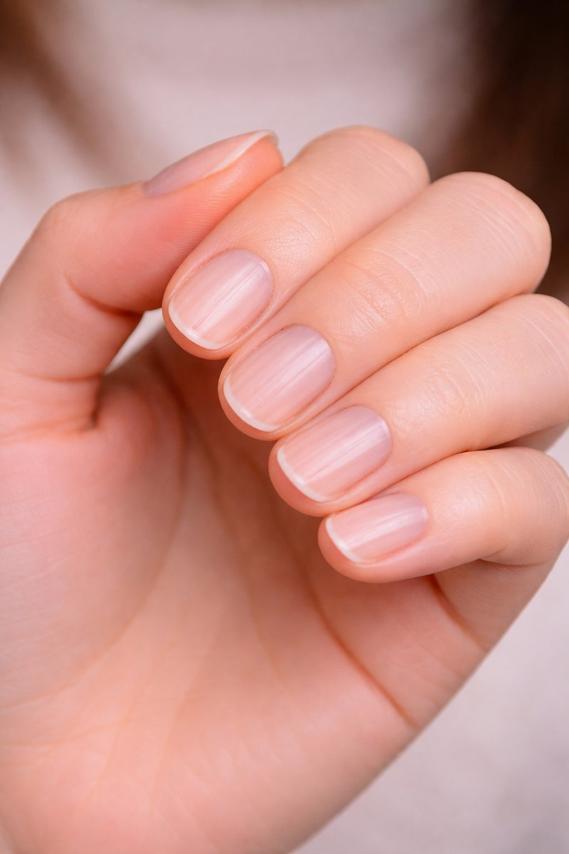 Ridges on your fingernails? Instant help with UV nail wraps