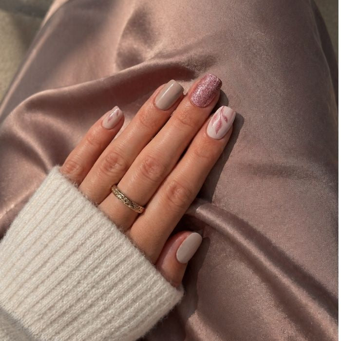 Glitzernägel 