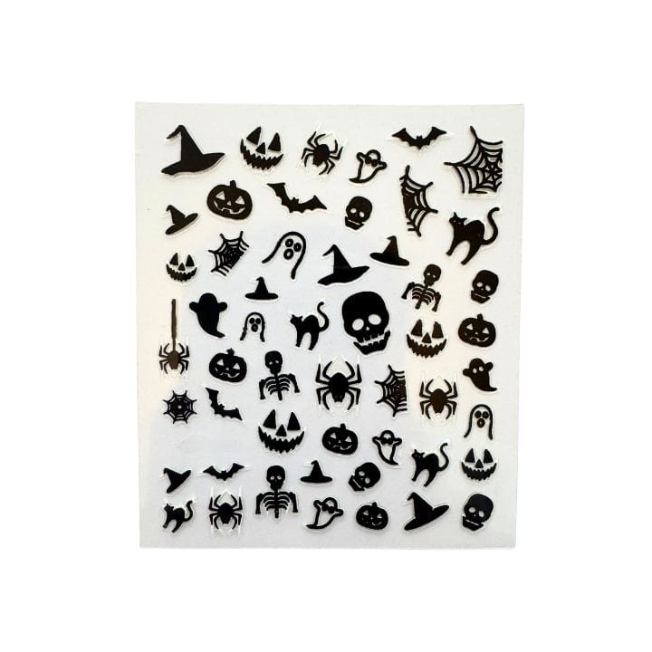 Nightmare Halloween Nail Art Stickers
