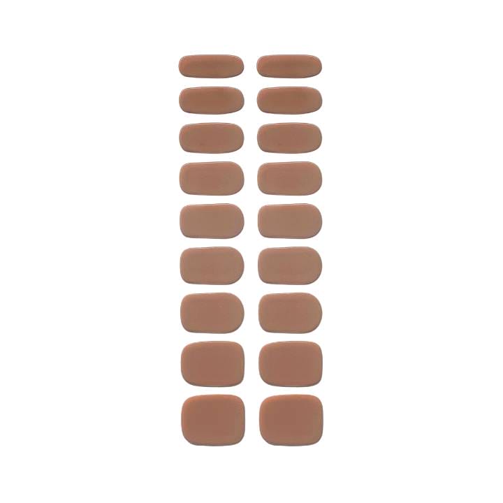 Noisette Brown UV-Nagelfolie
