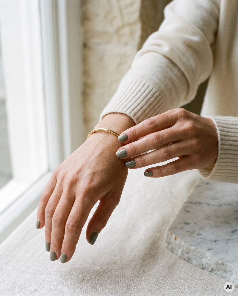 Olive und Salbei bringen ruhige Farbe ins Design