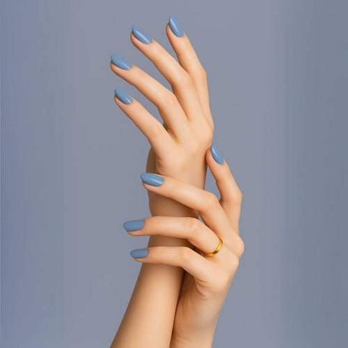 Sky High blue UV-Nagelfolie