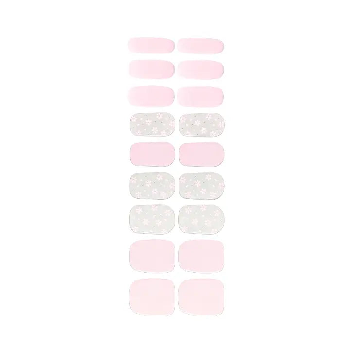 Glow Light Blue UV Nail Wrap